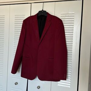 Maroon blazer